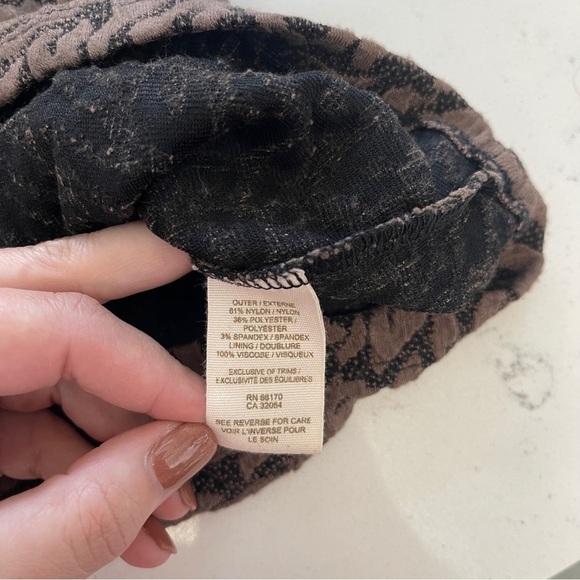 FREE PEOPLE | Brown mini dress - Picture 2 of 9